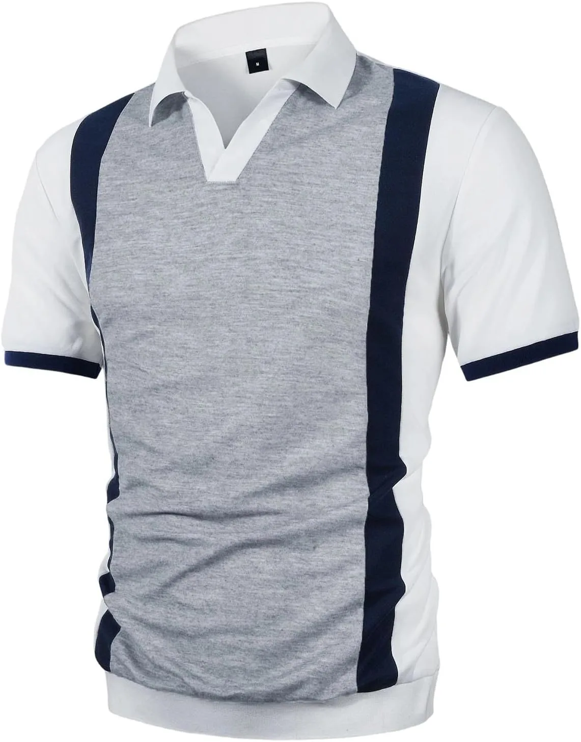 Мужская футболка с коротким рукавом и воротником для гольфа
Мужская футболка с коротким рукавом и воротником для гольфа