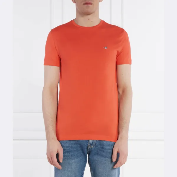 Футболка узкого кроя со щитом Gant, оранжевый
Футболка узкого кроя со щитом Gant, оранжевый
