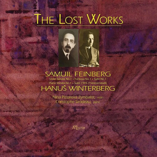 CD диск Feinberg / Zymbalist / Sirodeau: Lost Works
CD диск Feinberg / Zymbalist / Sirodeau: Lost Works