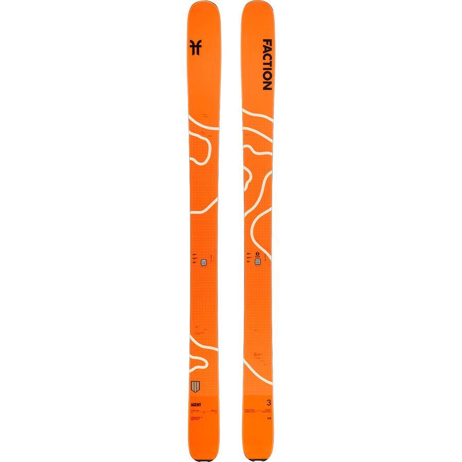 Лыжи Faction Skis Agent 3 Faction Skis, Orange
Лыжи Faction Skis Agent 3 Faction Skis, Orange