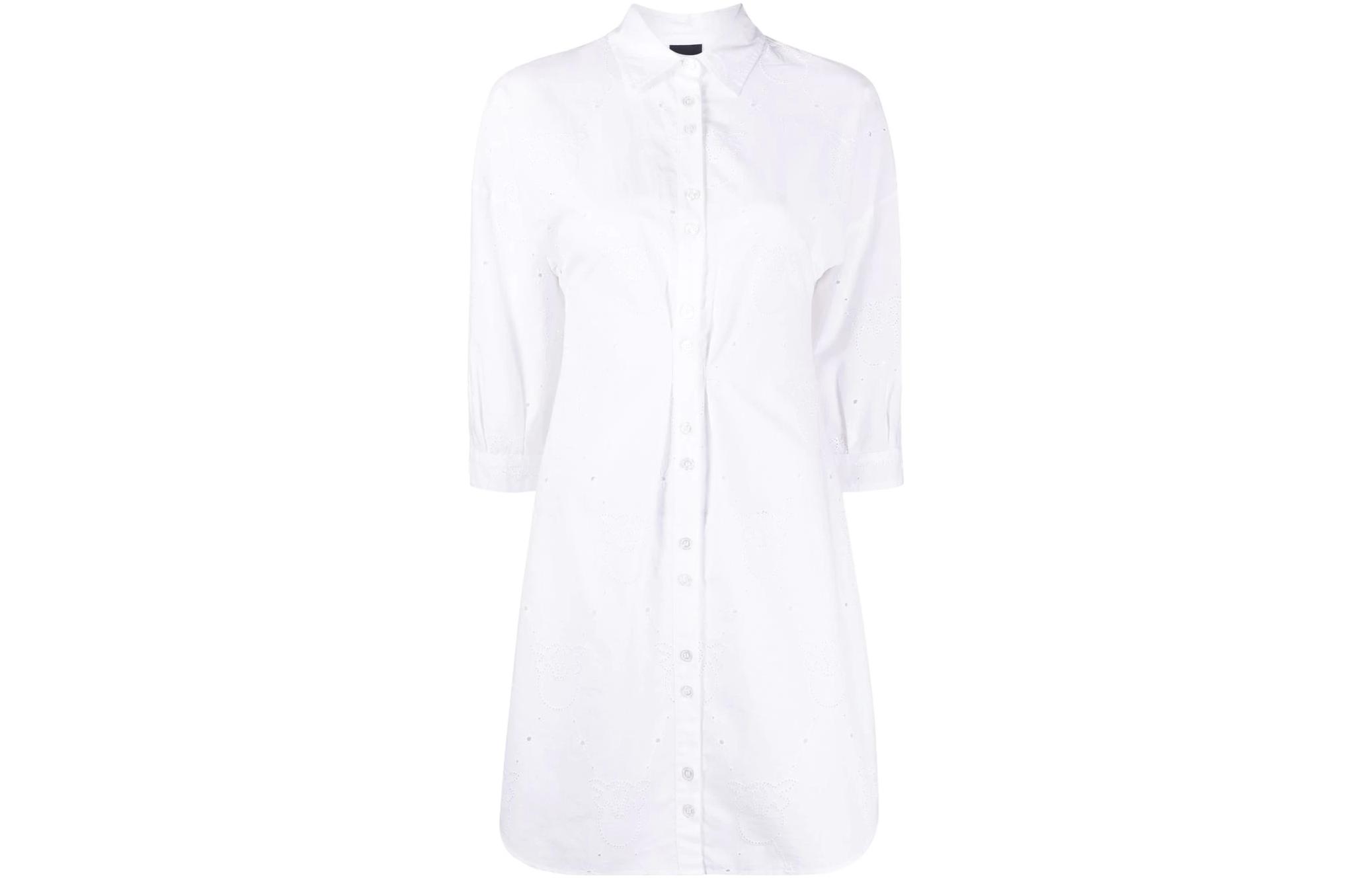 PINKO Белое платье с длинными рукавами SS22
PINKO Белое платье с длинными рукавами SS22