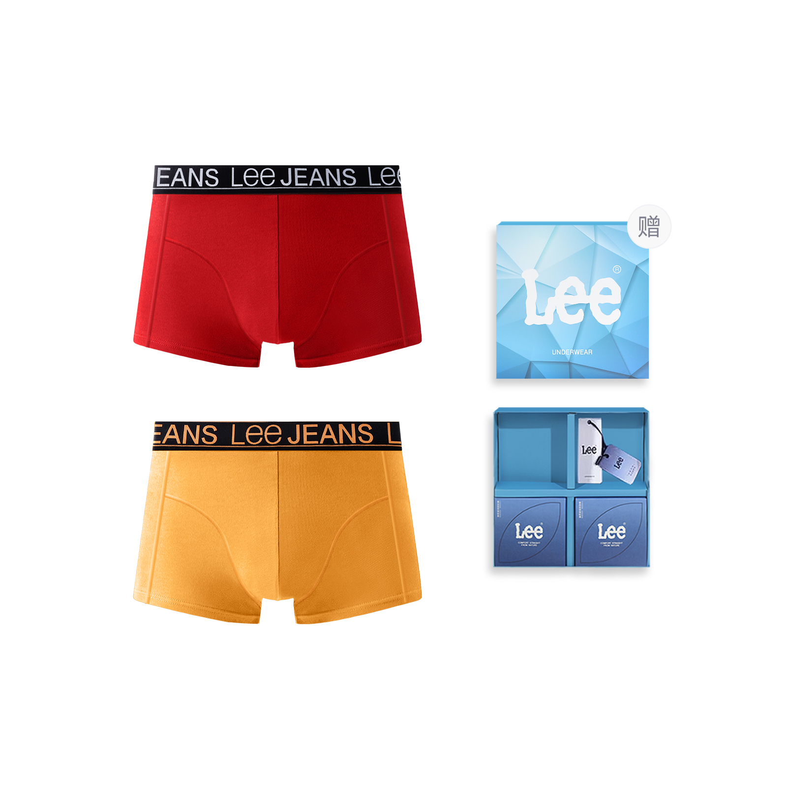 Lee Sunset 4.0 подарочный набор нижнего белья для мужчин, 2 шт
Lee Sunset 4.0 подарочный набор нижнего белья для мужчин, 2 шт