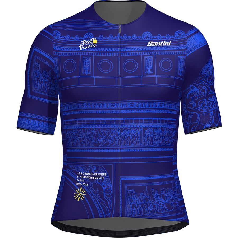 Футболка Santini Tdf Arrivee Arc De Triomphe Santini, Marine Blue
Футболка Santini Tdf Arrivee Arc De Triomphe Santini, Marine Blue