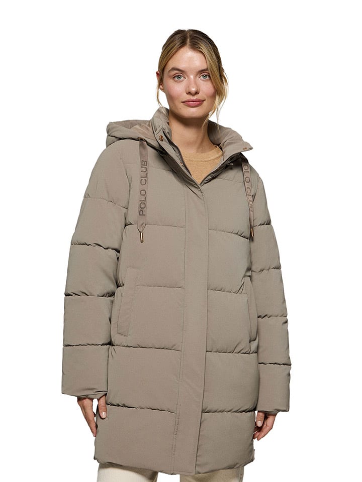 Пуховик Polo Club Wintermantel, серый
Пуховик Polo Club Wintermantel, серый