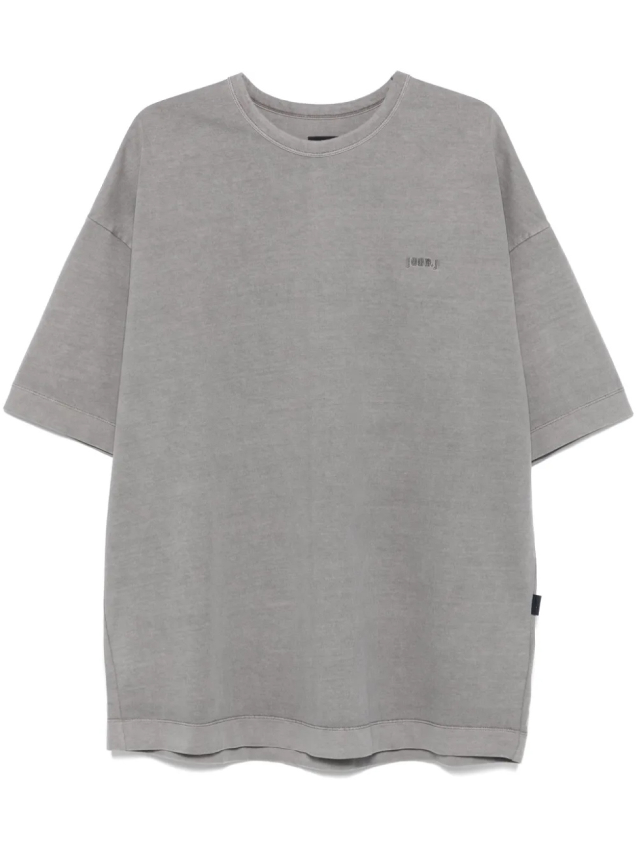 Футболка с вышитым логотипом Juun.J, серый
Футболка с вышитым логотипом Juun.J, серый