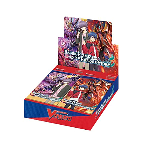 Карточная игра Cardfight!! Vanguard: Willdress: Raging Flames Against Emerald Storm – Booster Box 07 Bushiroad 
Карточная игра Cardfight!! Vanguard: Willdress: Raging Flames Against Emerald Storm – Booster Box 07 Bushiroad