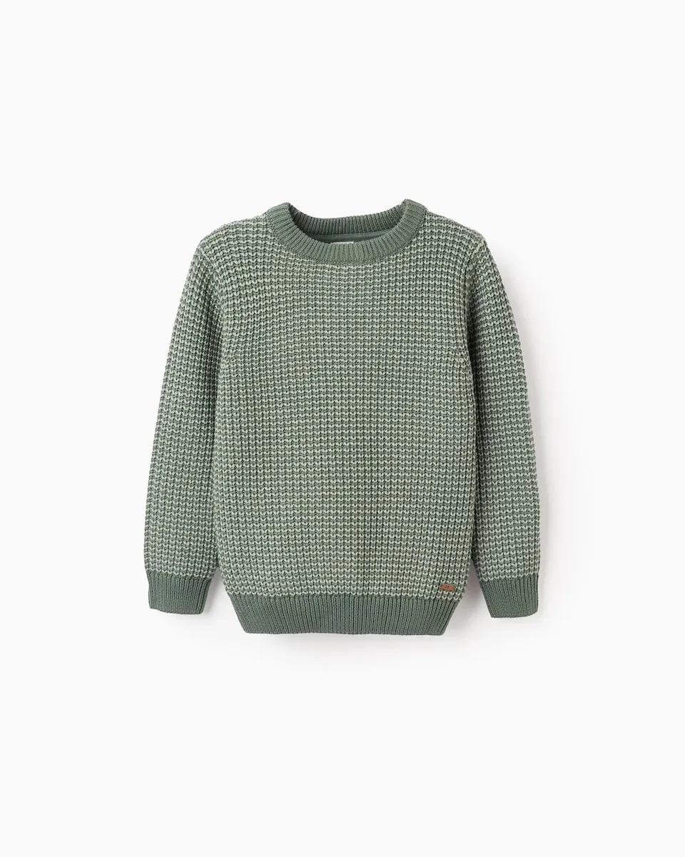 Детский трикотажный джемпер 100% хлопок Zippy, темно-зеленый
Детский трикотажный джемпер 100% хлопок Zippy, темно-зеленый