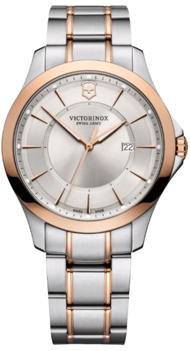 Victorinox Swiss Army Alliance кварцевые мужские часы с белым циферблатом из стали 241912
Victorinox Swiss Army Alliance кварцевые мужские часы с белым циферблатом из стали 241912