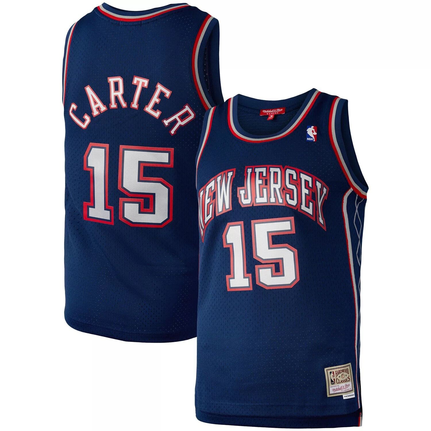 Женский темно-синий трикотаж Mitchell & Ness Vince Carter New Jersey Nets Hardwood Classics 2006 Swingman
Женский темно-синий трикотаж Mitchell & Ness Vince Carter New Jersey Nets Hardwood Classics 2006 Swingman