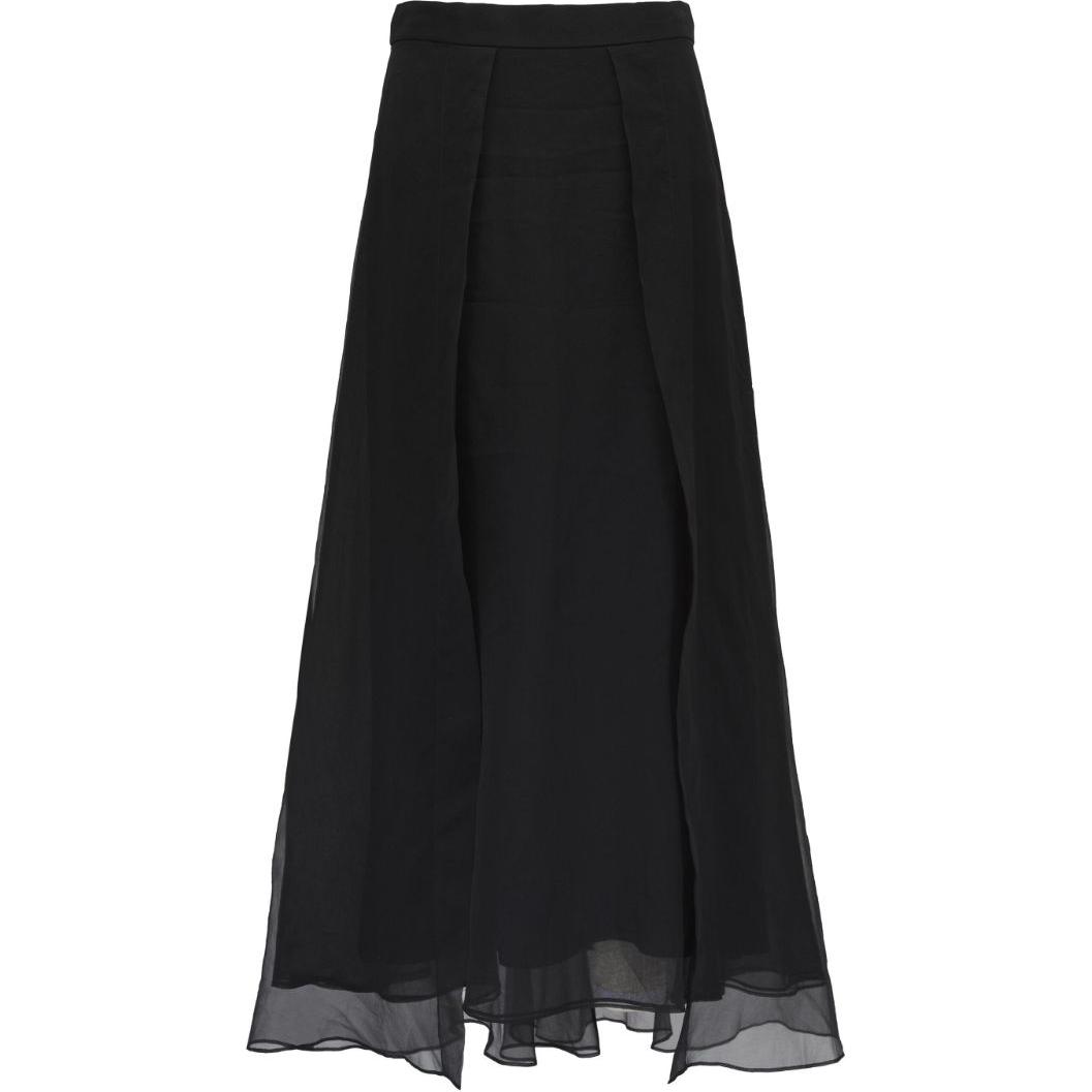 Расклешенная юбка миди Brunello Cucinelli, черный
Расклешенная юбка миди Brunello Cucinelli, черный