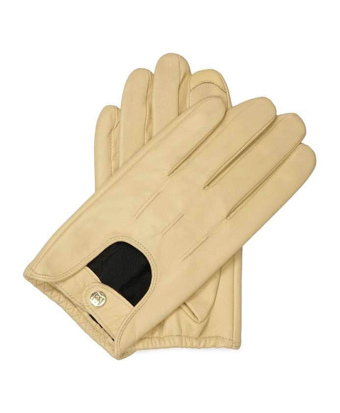 Водительские перчатки из гладкой кожи бежевого цвета. Kazar, бежевый
Водительские перчатки из гладкой кожи бежевого цвета. Kazar, бежевый