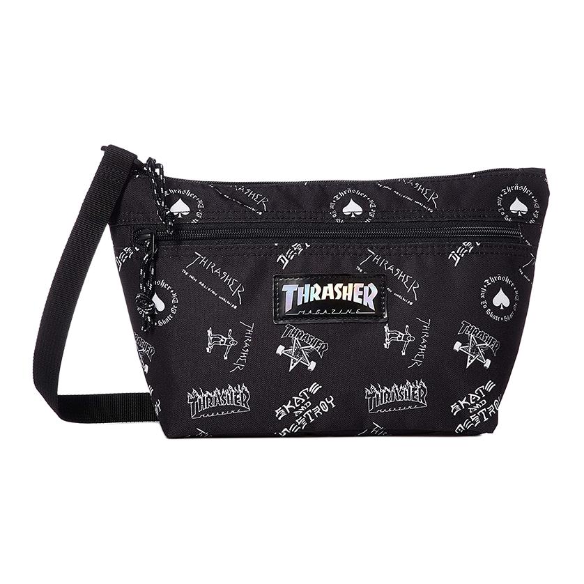 Thrasher Черная принтованная сумка через плечо, Printed Black
Thrasher Черная принтованная сумка через плечо, Printed Black