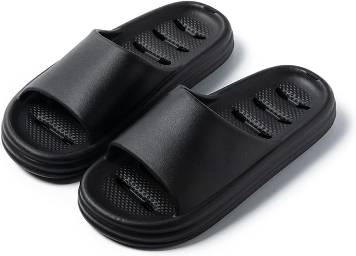 Душевые тапочки для женщин и мужчин, тапочки для ванной с дренажными отверстиями, душевые сандалии, шлепанцы для бассейна и пляжа Auxdiq, черный
Душевые тапочки для женщин и мужчин, тапочки для ванной с дренажными отверстиями, душевые сандалии, шлепанцы для бассейна и пляжа Auxdiq, черный