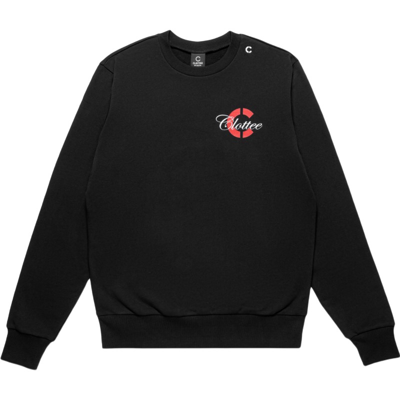 Свитшот мужской с круглым вырезом свободного кроя Regular CLOT, черный
Свитшот мужской с круглым вырезом свободного кроя Regular CLOT, черный