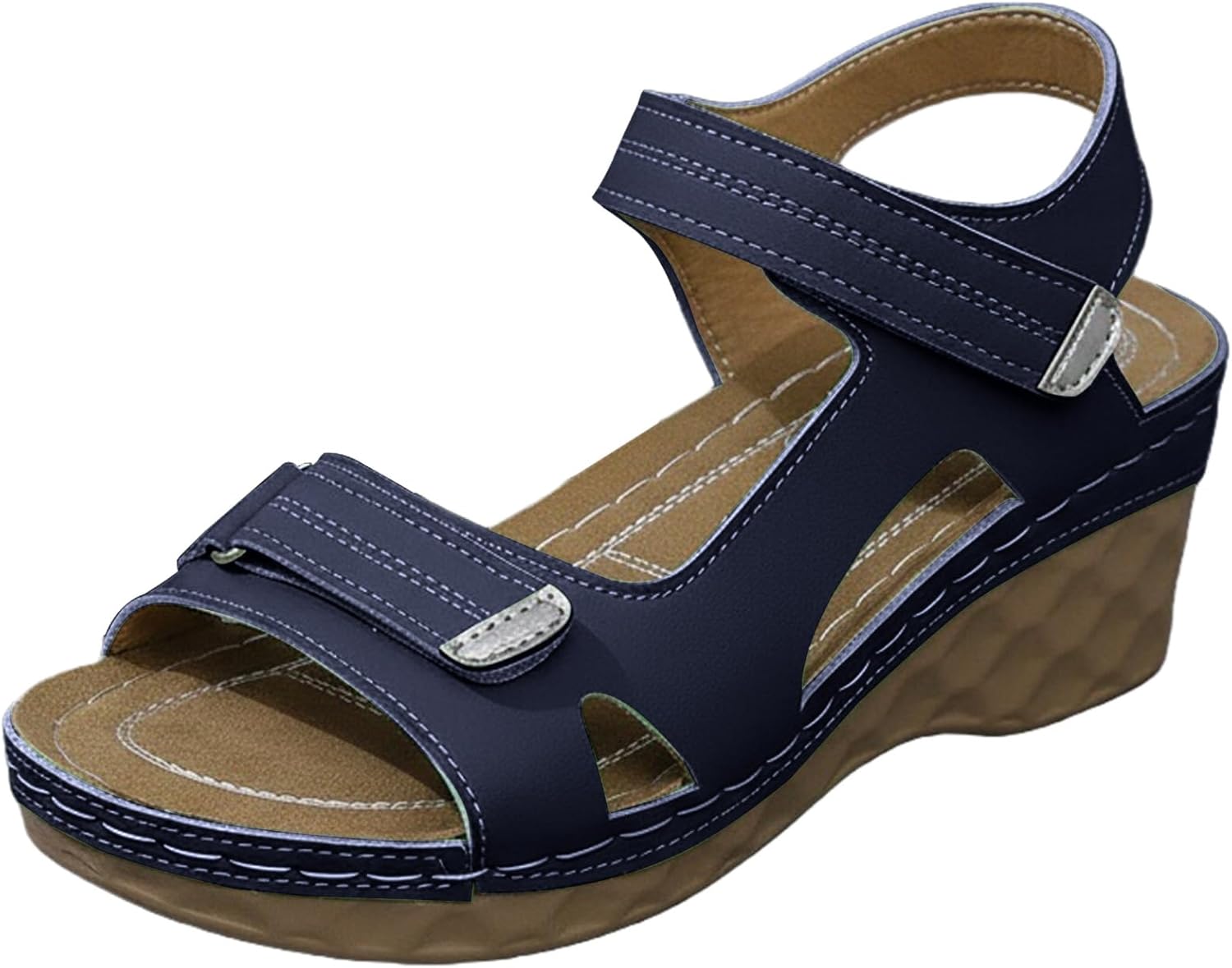 Женские удобные ортопедические сандалии с поддержкой свода стопы, сандалии для ходьбы, открытый носок, на платформе, для лечения подошвенного фасциита, летние повседневные туфли, модные нескользящие Toumov, темно-синий
Женские удобные ортопедические сандалии с поддержкой свода стопы, сандалии для ходьбы, открытый носок, на платформе, для лечения подошвенного фасциита, летние повседневные туфли, модные нескользящие Toumov, темно-синий