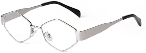 Винтажные панк-солнцезащитные очки в металлической оправе 2027 года для женщин и мужчин, очки для вождения с прозрачными линзами, защищающие от УФ-излучения MTZJH, C7 Silver Clear
Винтажные панк-солнцезащитные очки в металлической оправе 2027 года для женщин и мужчин, очки для вождения с прозрачными линзами, защищающие от УФ-излучения MTZJH, C7 Silver Clear