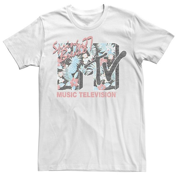 Футболка Big & Tall с логотипом MTV и цветочным принтом Spring Break Licensed Character
Футболка Big & Tall с логотипом MTV и цветочным принтом Spring Break Licensed Character