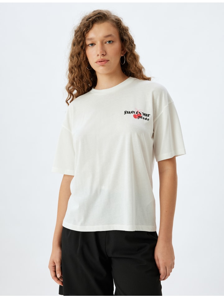 Футболка KOTON, экрю
Футболка KOTON, экрю