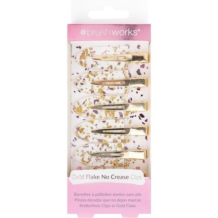 Зажимы Brushworks Gold Flake без складок
Зажимы Brushworks Gold Flake без складок