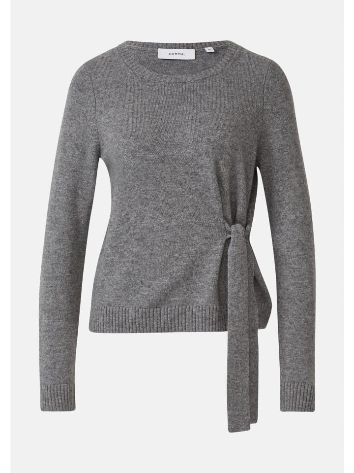 Вязаный свитер в цвете 95W5_сланцево-серый comma
Вязаный свитер в цвете 95W5_сланцево-серый comma