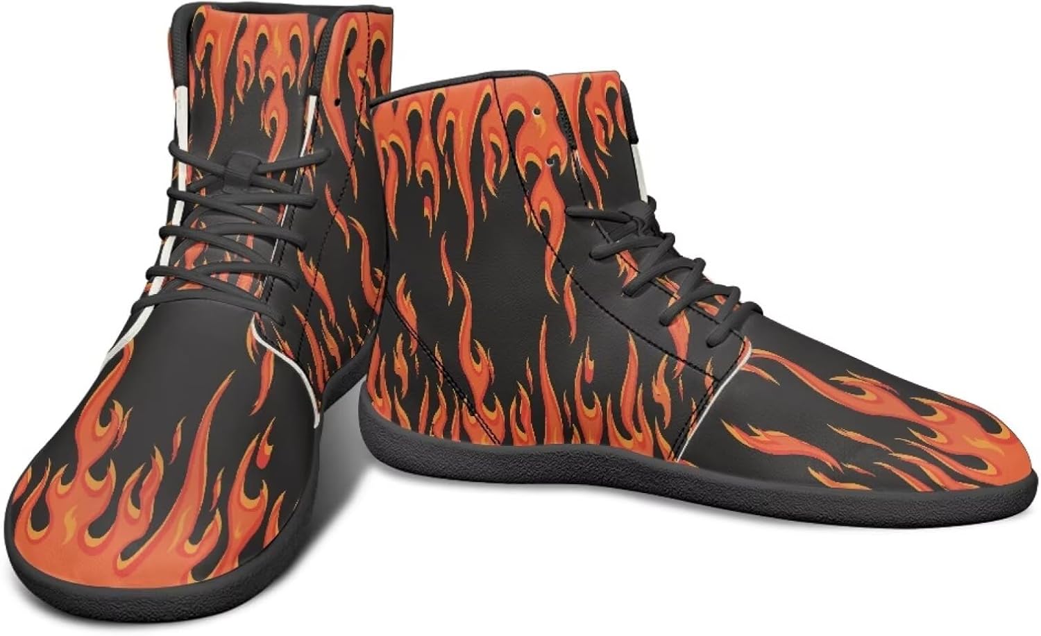 Высокие кроссовки с узором молнии и огня, босоножки с нулевым перепадом, кожаные кроссовки для бега, заземляющие обувь для мужчин Watdotory, красный
Высокие кроссовки с узором молнии и огня, босоножки с нулевым перепадом, кожаные кроссовки для бега, заземляющие обувь для мужчин Watdotory, красный