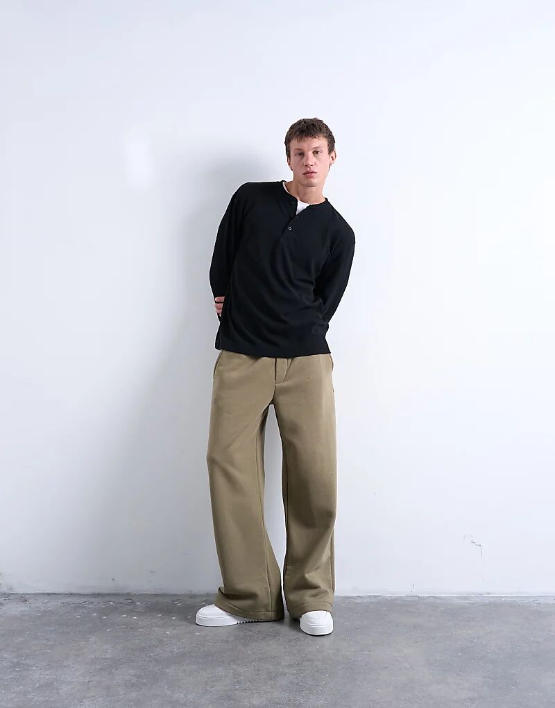 Свободные спортивные штаны Topman цвета хаки
Свободные спортивные штаны Topman цвета хаки