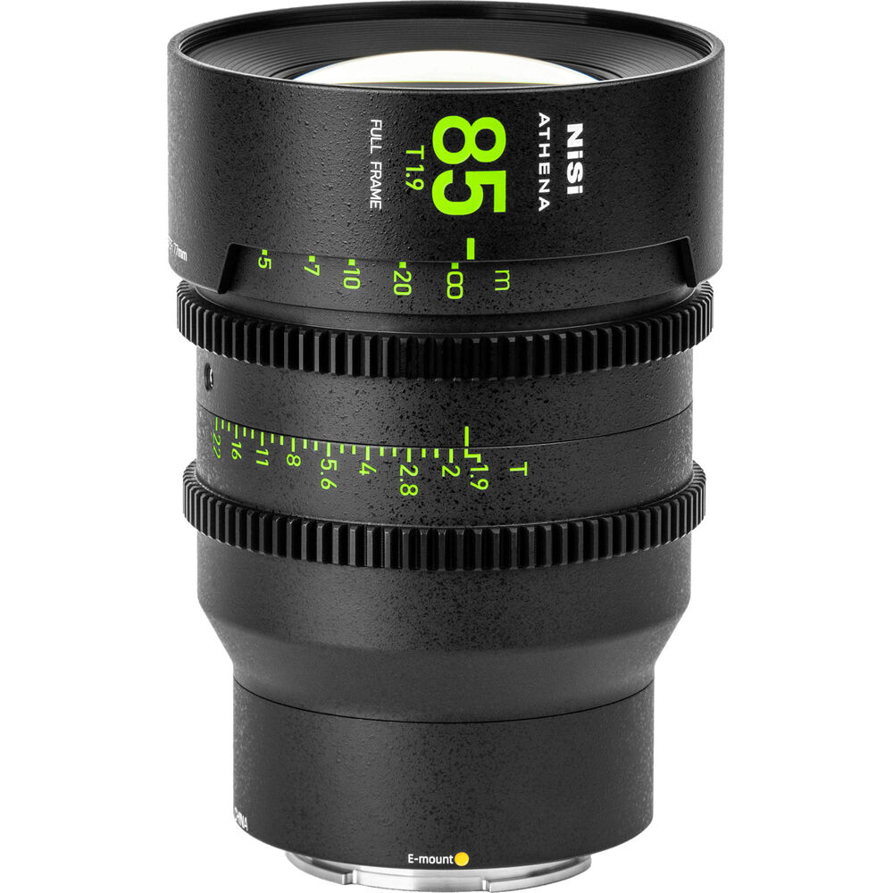 Полнокадровый объектив NiSi ATHENA PRIME 85mm T1.9 (крепление E)
Полнокадровый объектив NiSi ATHENA PRIME 85mm T1.9 (крепление E)