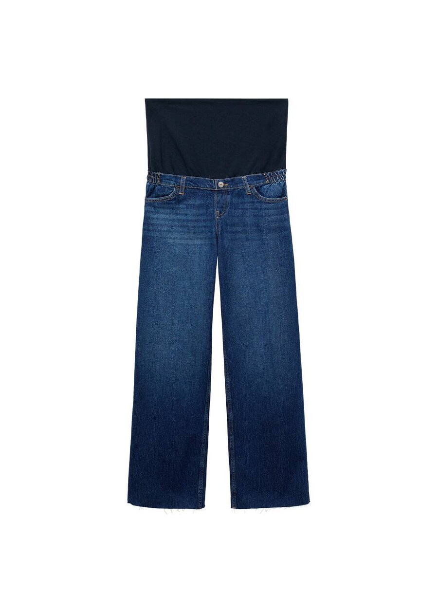 Джинсы с широкими штанинами MANGO, Blue denim
Джинсы с широкими штанинами MANGO, Blue denim
