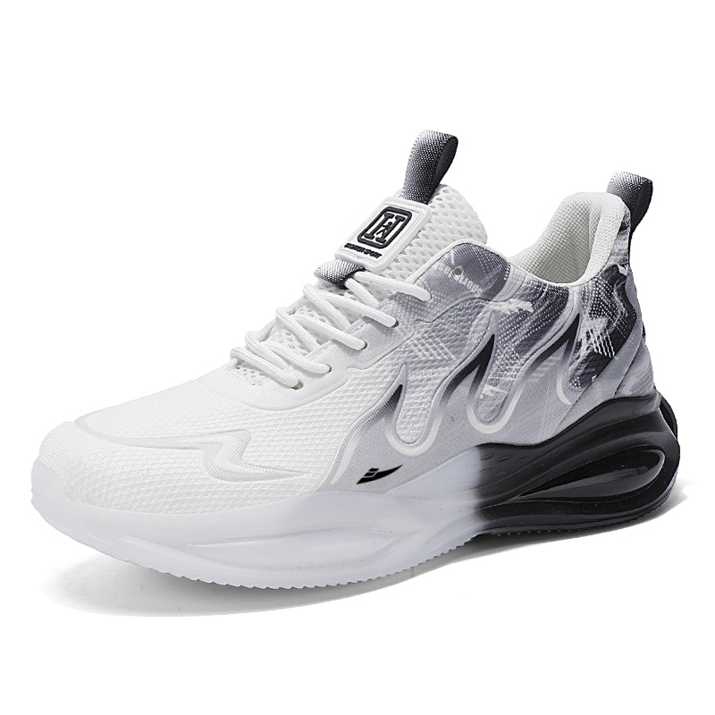 Kuding Мужские беговые кроссовки с амортизацией, противоскользящей подошвой, устойчивые к истиранию и дышащие, бело-черные, цвет White Black
Kuding Мужские беговые кроссовки с амортизацией, противоскользящей подошвой, устойчивые к истиранию и дышащие, бело-черные, цвет White Black