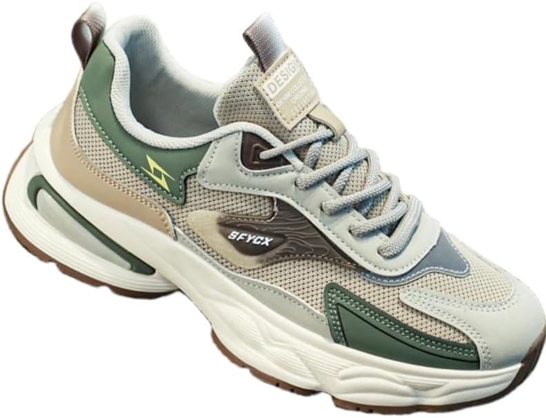 Мужские дышащие сетчатые кроссовки для зимы и весны. Модная толстая подошва, противоскользящие и долговечные. Подходят для прогулок на улице и повседневного использования Fmshi, зеленый
Мужские дышащие сетчатые кроссовки для зимы и весны. Модная толстая подошва, противоскользящие и долговечные. Подходят для прогулок на улице и повседневного использования Fmshi, зеленый