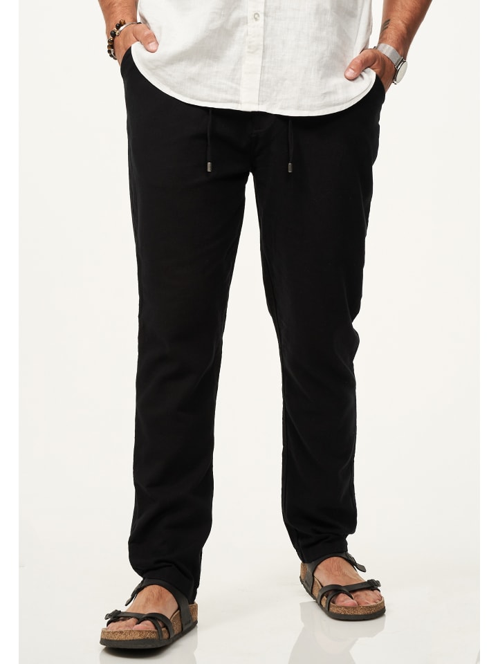 Брюки чинос behype, черный 
Брюки чинос behype, черный