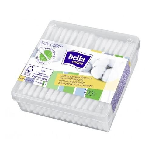 Бумажные палочки, 100 шт. BELLA COTTON, inna
Бумажные палочки, 100 шт. BELLA COTTON, inna