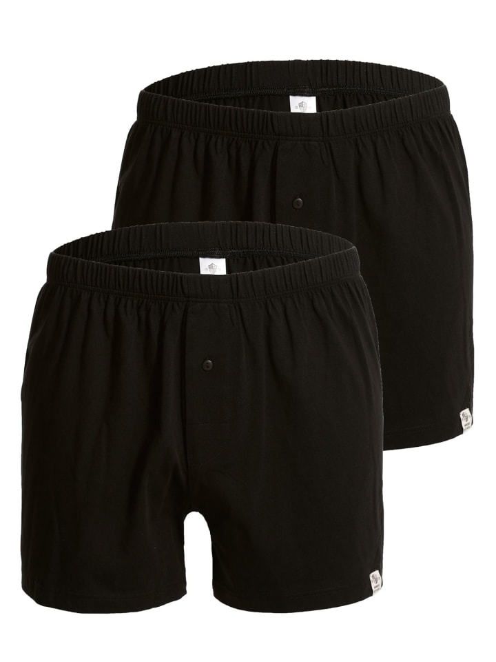 Haasis Bodywear Комплект из 2 штук: боксерские трусы черного цвета
Haasis Bodywear Комплект из 2 штук: боксерские трусы черного цвета