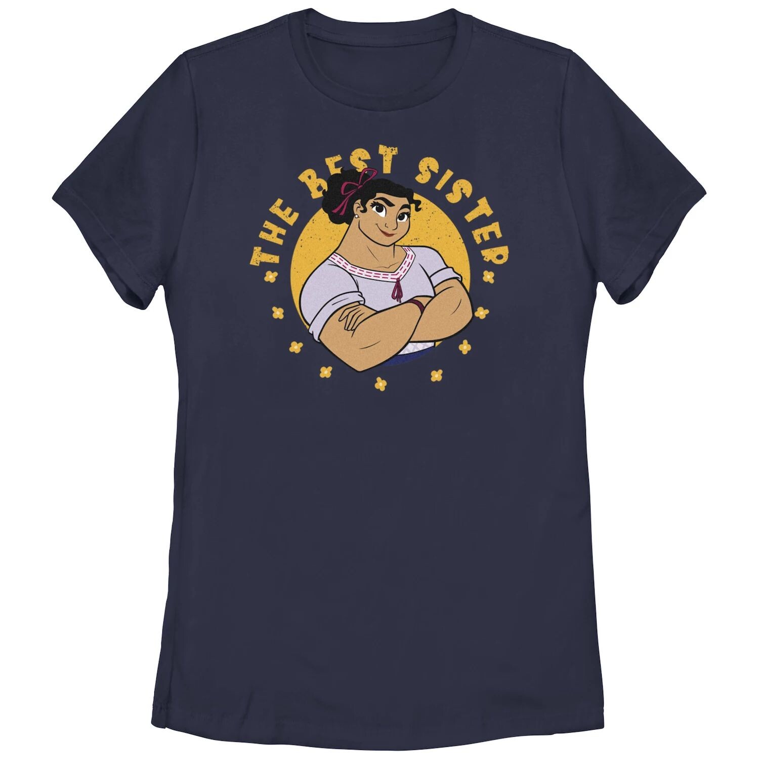 Футболка с рисунком The Best Sister Luisa от Disney Encanto Juniors Licensed Character
Футболка с рисунком The Best Sister Luisa от Disney Encanto Juniors Licensed Character