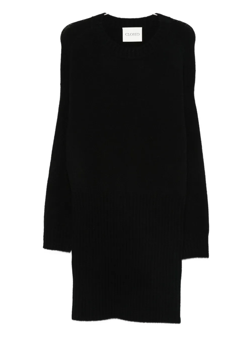 Трикотажное платье миди с круглым вырезом Closed, черный
Трикотажное платье миди с круглым вырезом Closed, черный