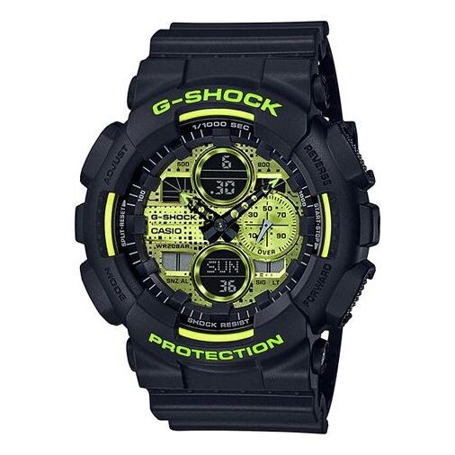 Часы CASIO G-Shock Analog-Digital 'Black Green', черный
Часы CASIO G-Shock Analog-Digital 'Black Green', черный