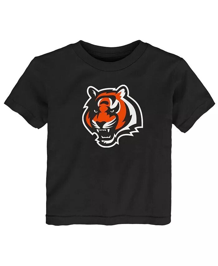 Черная футболка с логотипом Cincinnati Bengals Primary для мальчиков и девочек для малышей Outerstuff
Черная футболка с логотипом Cincinnati Bengals Primary для мальчиков и девочек для малышей Outerstuff