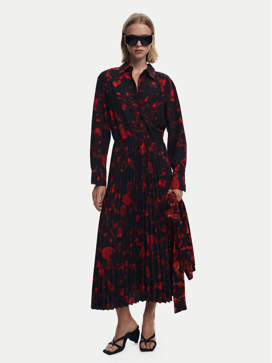 Платье-рубашка regular fit Plisado 25WWVW16 Desigual, красный
Платье-рубашка regular fit Plisado 25WWVW16 Desigual, красный