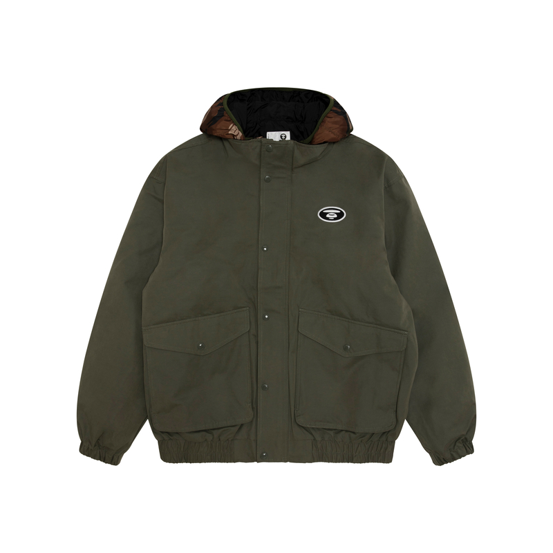 Куртка с капюшоном и нашивкой логотипа Aape, зеленый
Куртка с капюшоном и нашивкой логотипа Aape, зеленый