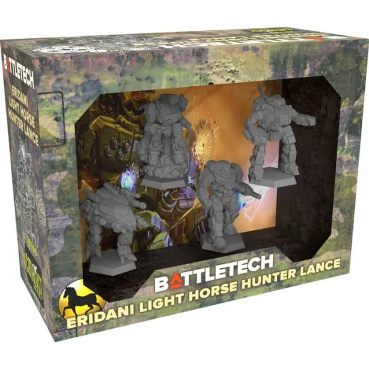 Миниатюра BattleTech: Eridani Light Horse Hunter Lance - Miniature Force Pack
Миниатюра BattleTech: Eridani Light Horse Hunter Lance - Miniature Force Pack