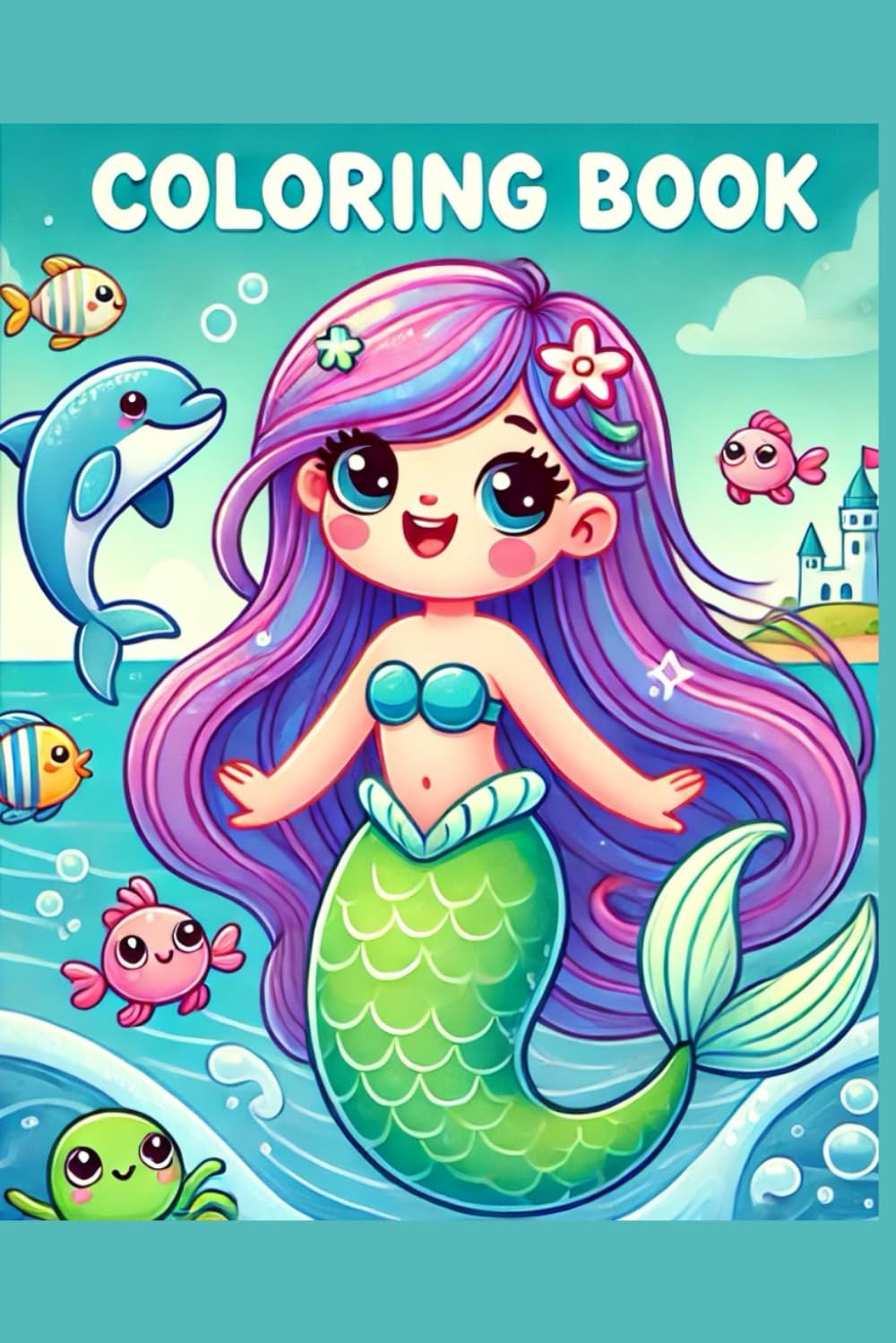 Coloring Book for Kids Ages 3+: The story of Little Mermaid (Italian Edition) (Independently published)
Coloring Book for Kids Ages 3+: The story of Little Mermaid (Italian Edition) (Independently published)