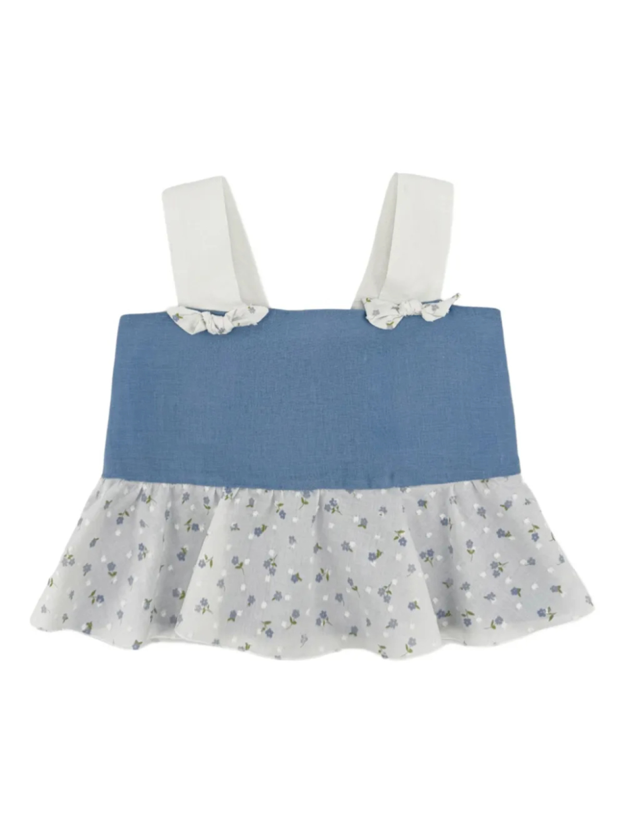 Льняной топ La Stupenderia, синий
Льняной топ La Stupenderia, синий