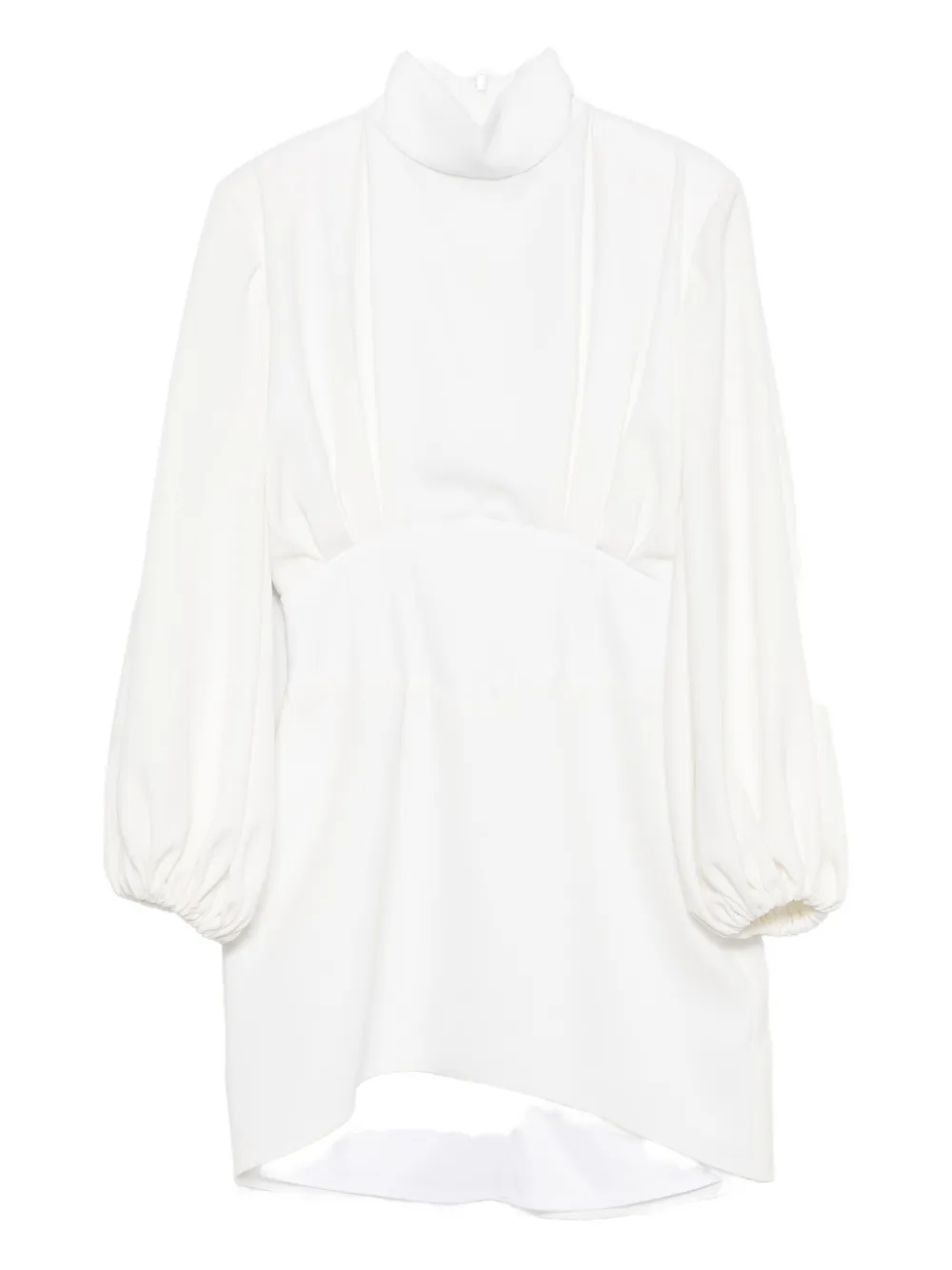 Платье с высоким воротом и рукавами-фонариками Vestiaire d'un Oiseau Libre, белый
Платье с высоким воротом и рукавами-фонариками Vestiaire d'un Oiseau Libre, белый