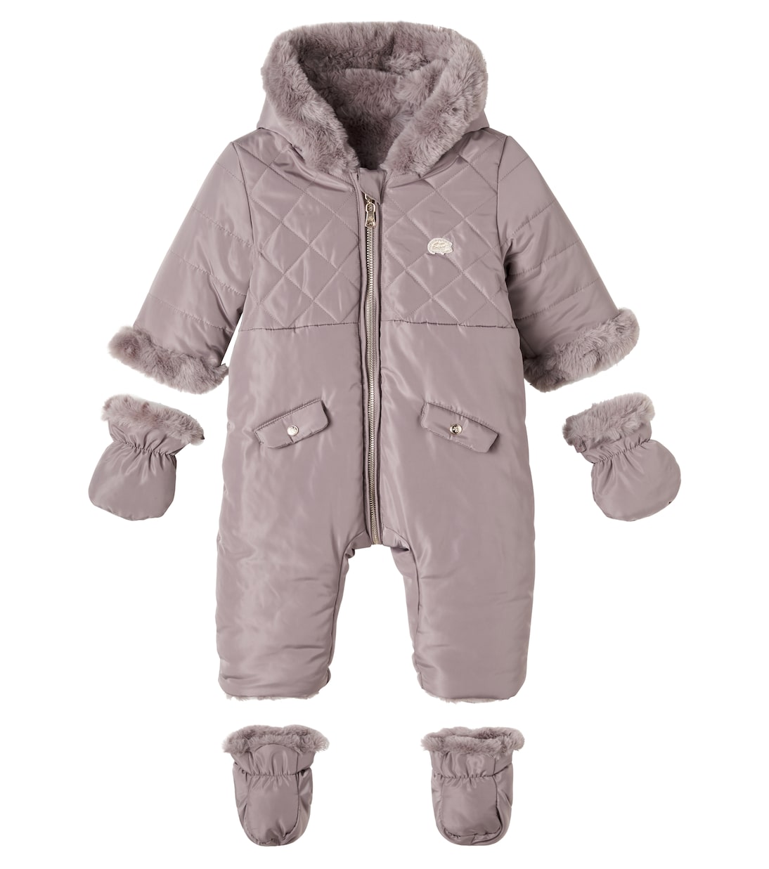 Детский комбинезон с панелями Tartine et Chocolat, серо-коричневый
Детский комбинезон с панелями Tartine et Chocolat, серо-коричневый