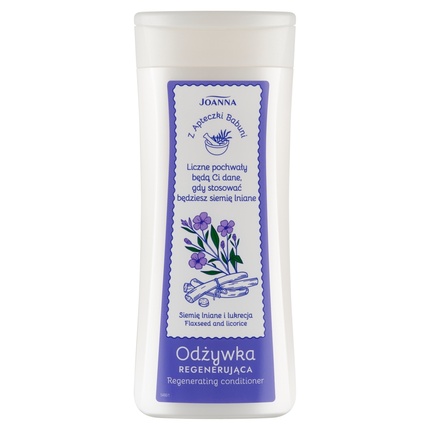 Восстанавливающий кондиционер с льняным семенем и солодкой, 200 г, «Бабушкина аптека» Joannaz
Восстанавливающий кондиционер с льняным семенем и солодкой, 200 г, «Бабушкина аптека» Joannaz