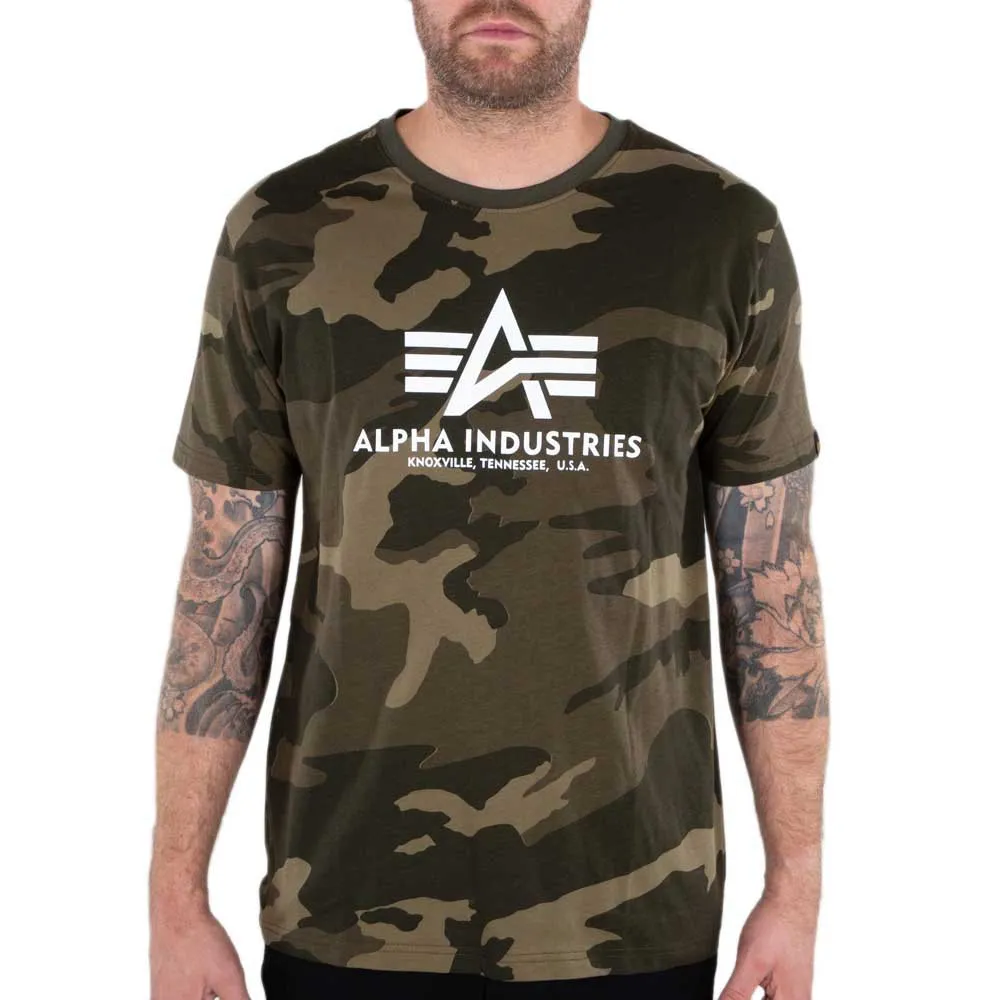 Футболка с коротким рукавом Alpha Industries Basic Camo, зеленый
Футболка с коротким рукавом Alpha Industries Basic Camo, зеленый