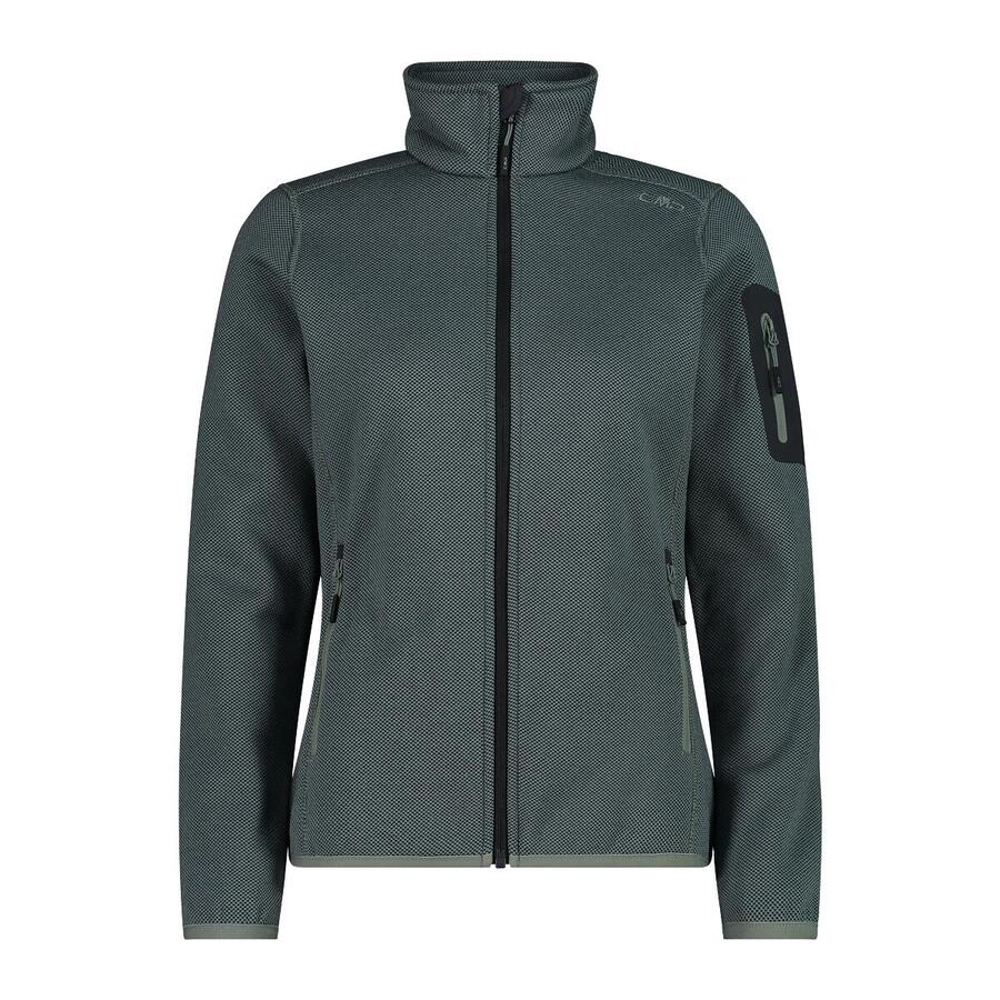 Женская трикотажная куртка из меланжевого флиса CMP 3H14746
Женская трикотажная куртка из меланжевого флиса CMP 3H14746