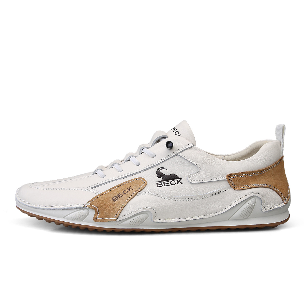 BECK Дышащие низкие повседневные кроссовки унисекс бело-коричневые, цвет White Brown
BECK Дышащие низкие повседневные кроссовки унисекс бело-коричневые, цвет White Brown