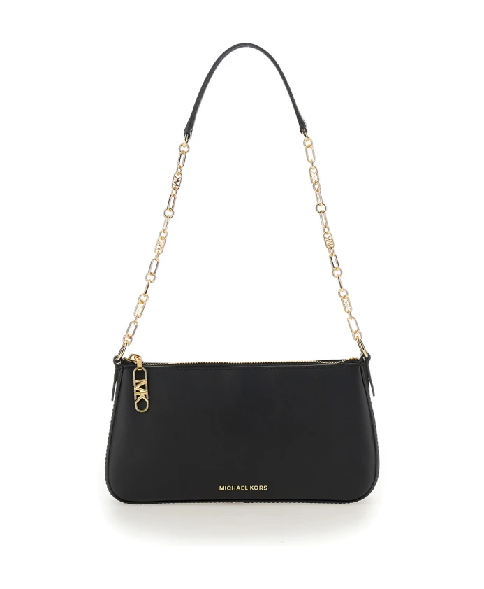 Черная сумка через плечо в стиле ампир с логотипом. Michael Kors, черный
Черная сумка через плечо в стиле ампир с логотипом. Michael Kors, черный