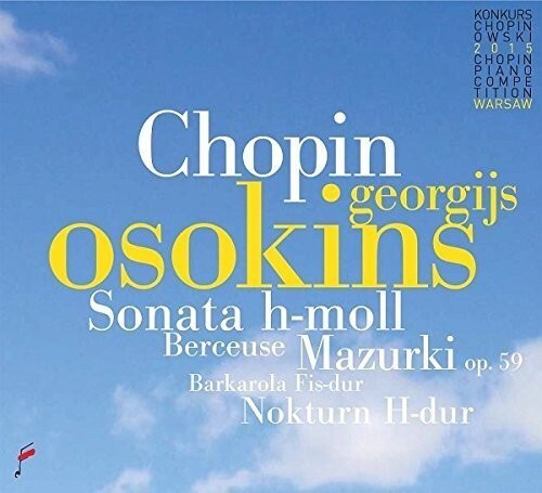 CD диск Chopin / Osokins: Chopin: Sonata B Minor 
CD диск Chopin / Osokins: Chopin: Sonata B Minor